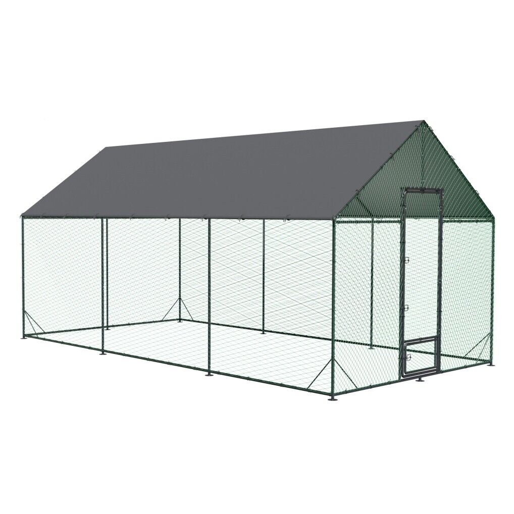 XXL Chicken Coop Hen House Cage 276x602x300cm - Pet And Farm 