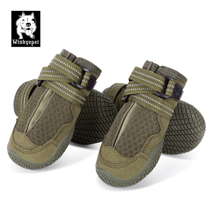 Whinhyepet Shoes Army Green Size 4 - Pet And Farm 