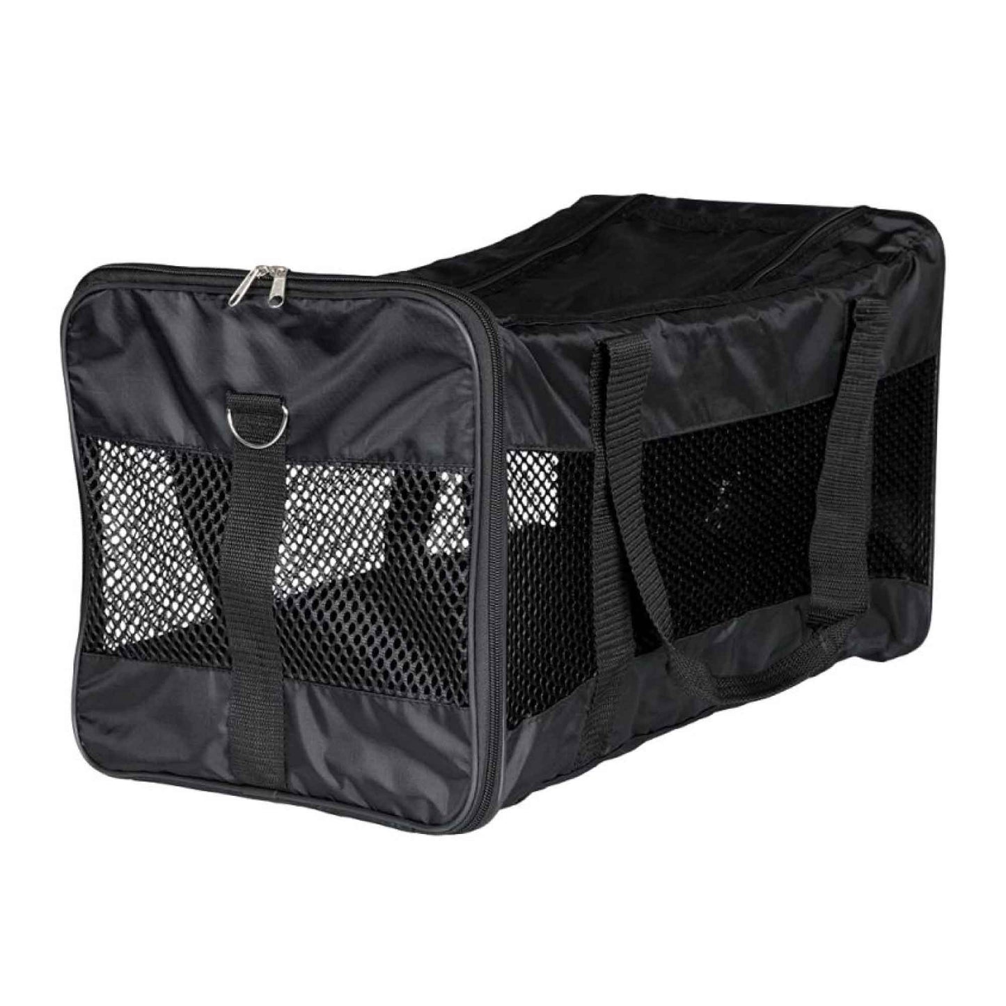 Pet Travel Bag Dog Cat Puppy Portable Foldable Carrier Large Shoulder Black Sac - Pet And Farm 