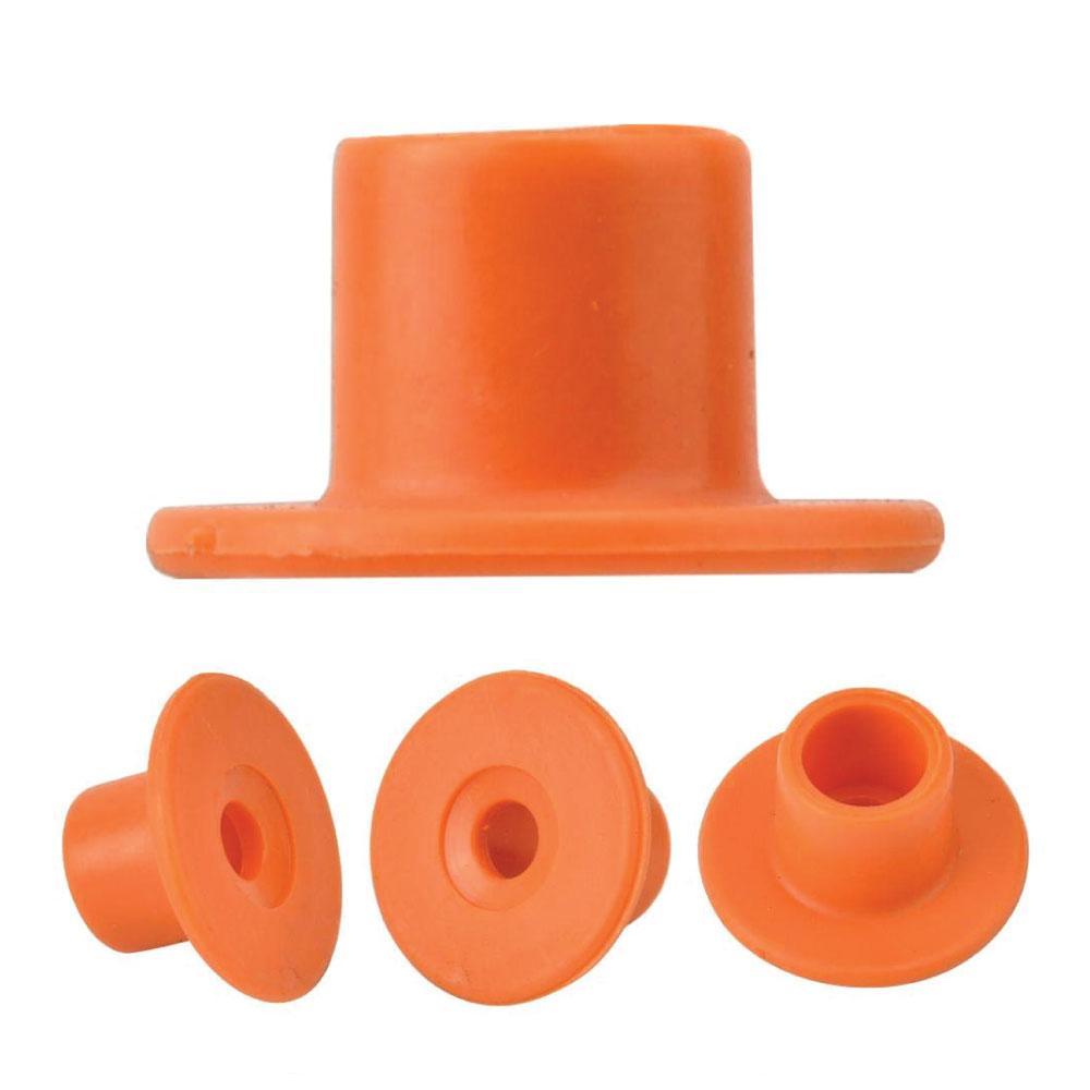 1-100 Cattle Number Ear Tag Set - Round Orange Pig Sheep Goat Livestock Label - Pet And Farm 