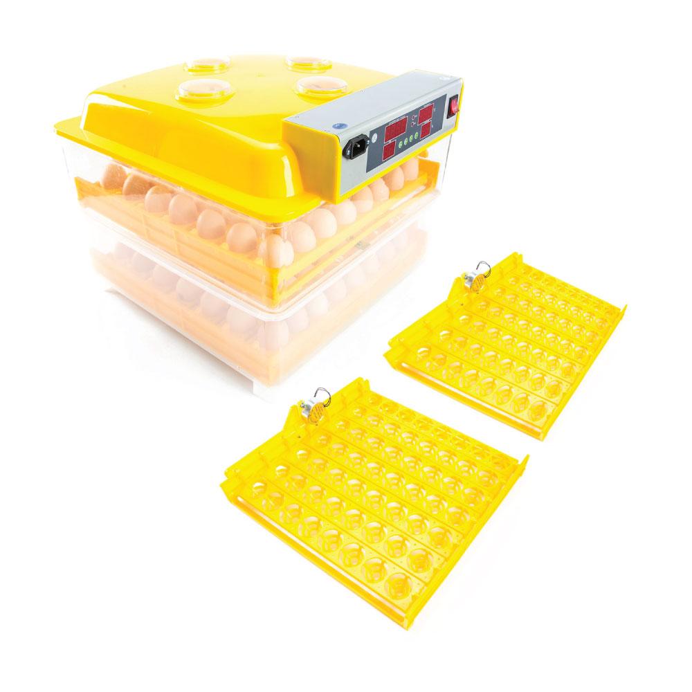 Electric 112 Egg Incubator + Accessories Hatching Eggs Chicken Quail Duck - Pet And Farm 