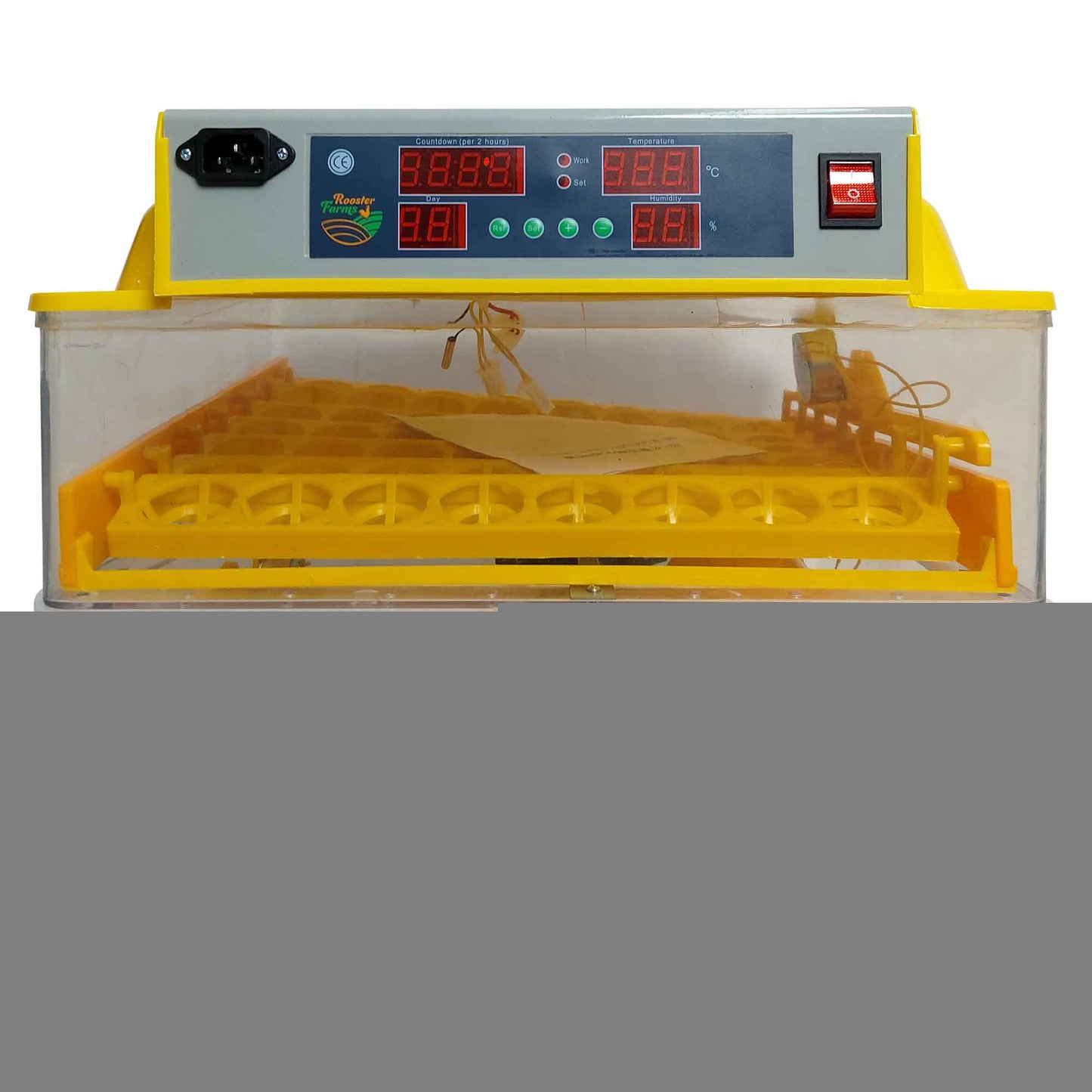 Rooster Farms Electric 96 Egg Incubator + Accessories for Chicken Quail Duck - Pet And Farm 