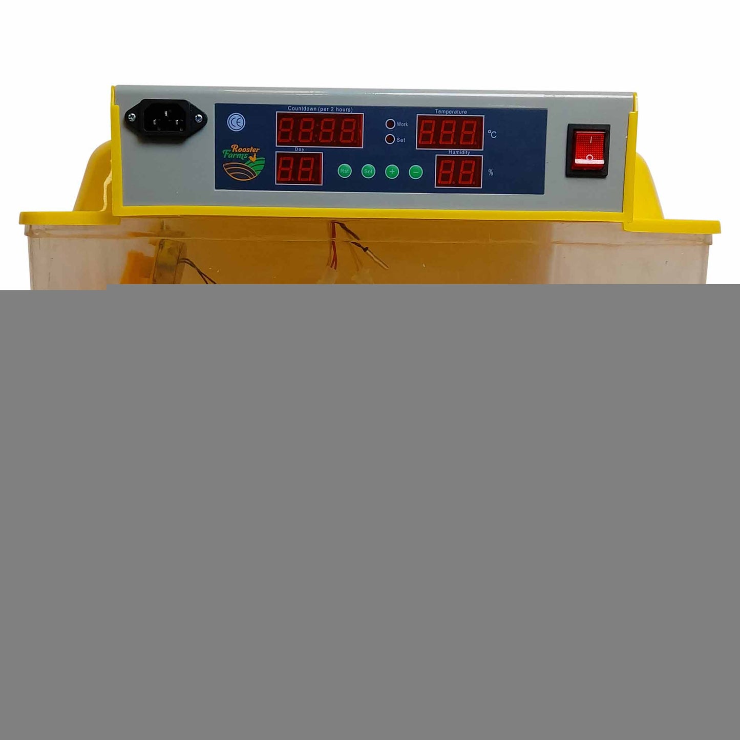 Rooster Farms Electric 96 Egg Incubator + Accessories for Chicken Quail Duck - Pet And Farm 