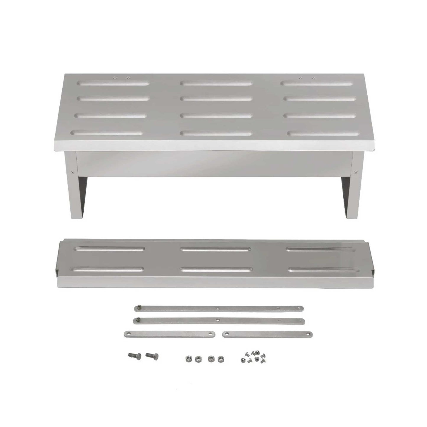 8L Automatic Chook Chicken Feeder Poultry Auto Treadle Aluminium Metal Coop - Pet And Farm 