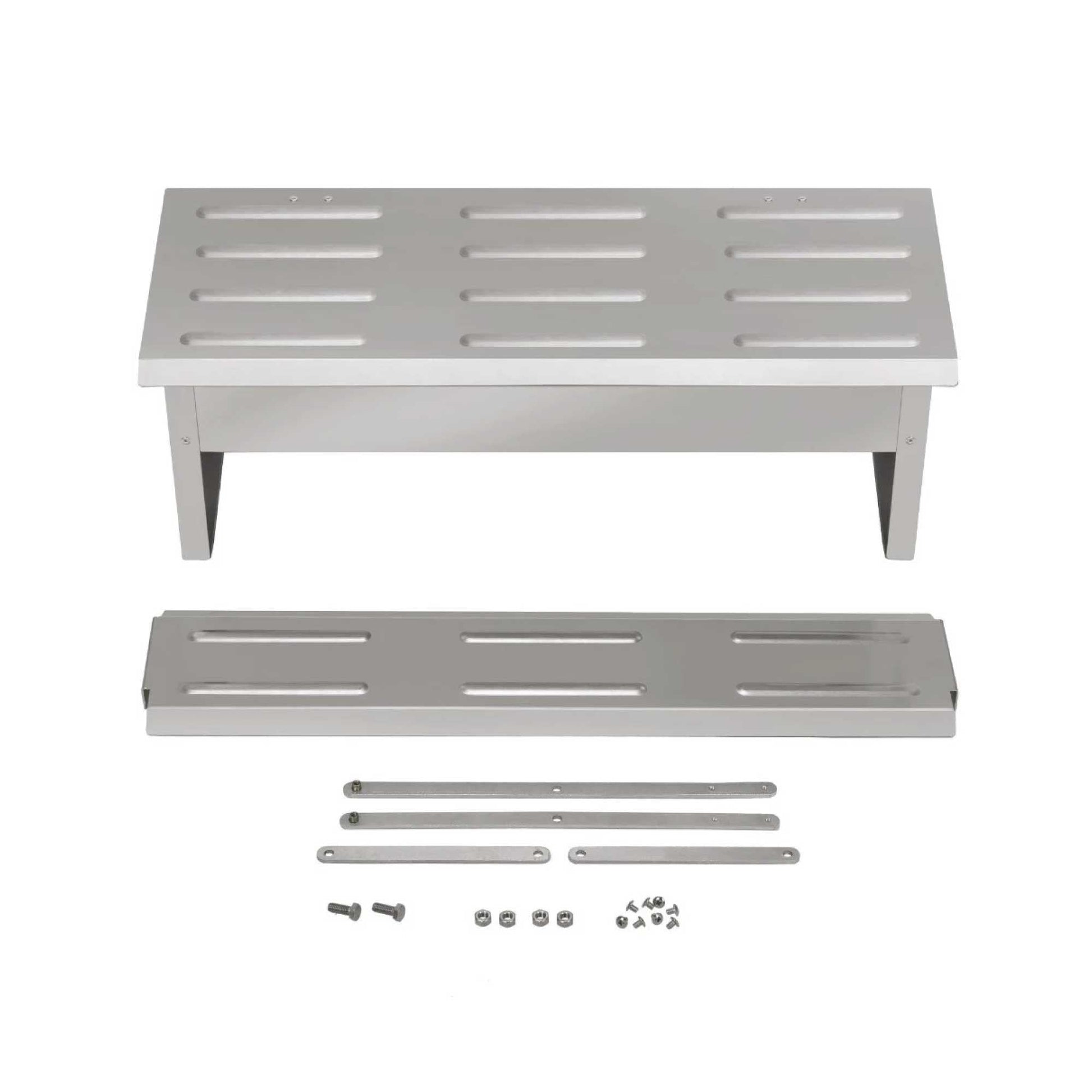 8L Automatic Chook Chicken Feeder Poultry Auto Treadle Aluminium Metal Coop - Pet And Farm 