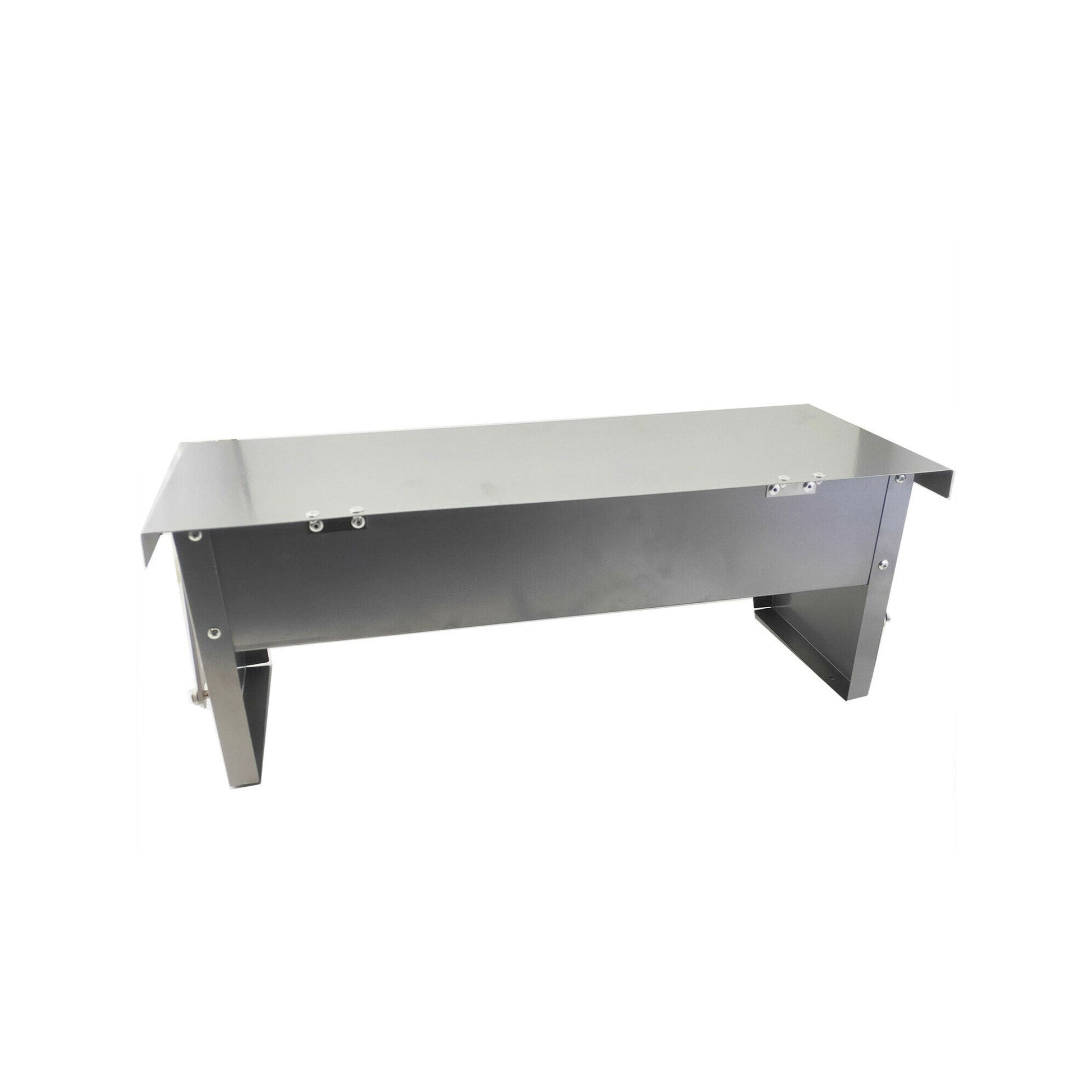 6.5L Automatic Chook Chicken Feeder Poultry Auto Treadle Galvanised Metal Coop - Pet And Farm 