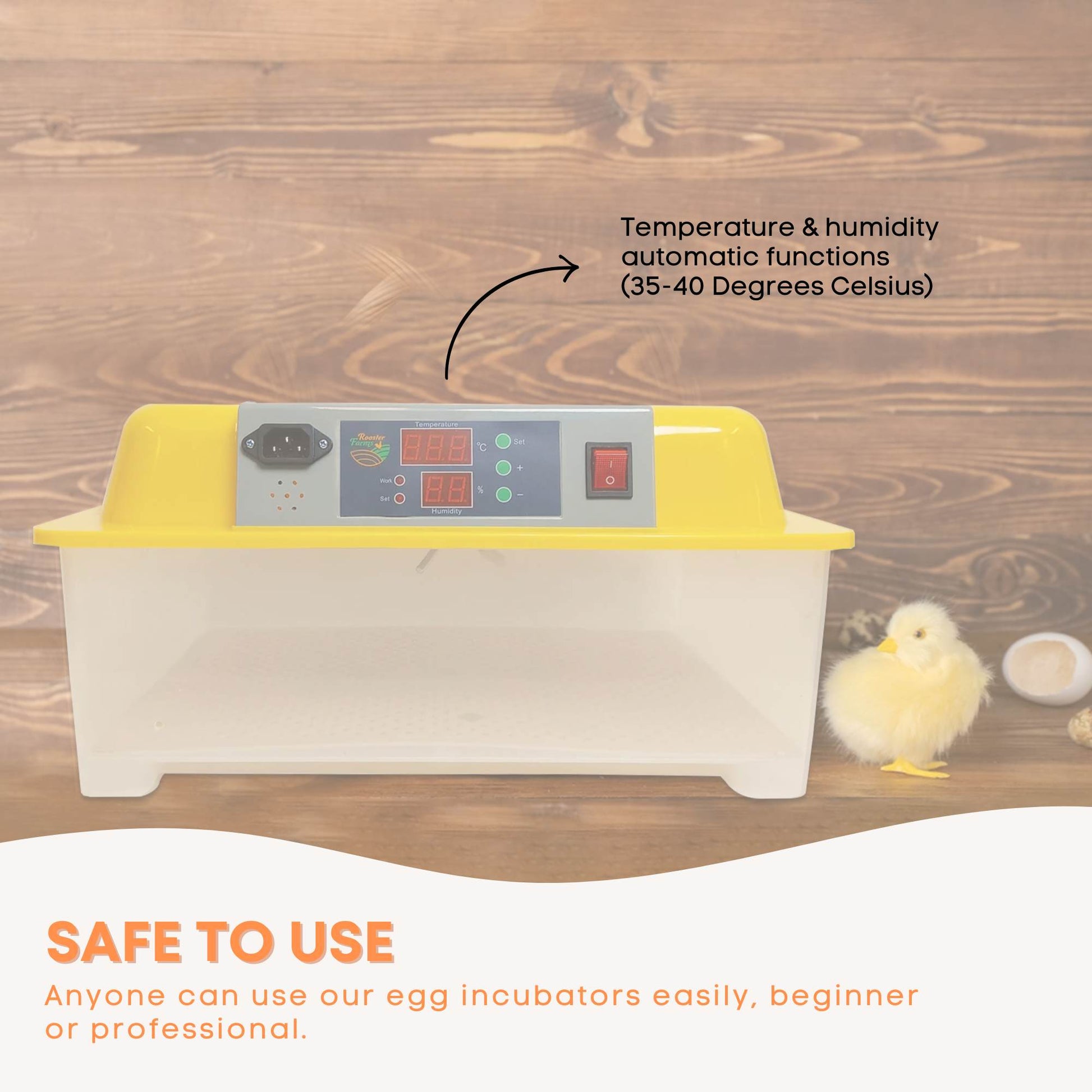 Electric 24 Egg Incubator + Accessories Hatching Eggs Chicken Quail Duck - Pet And Farm 