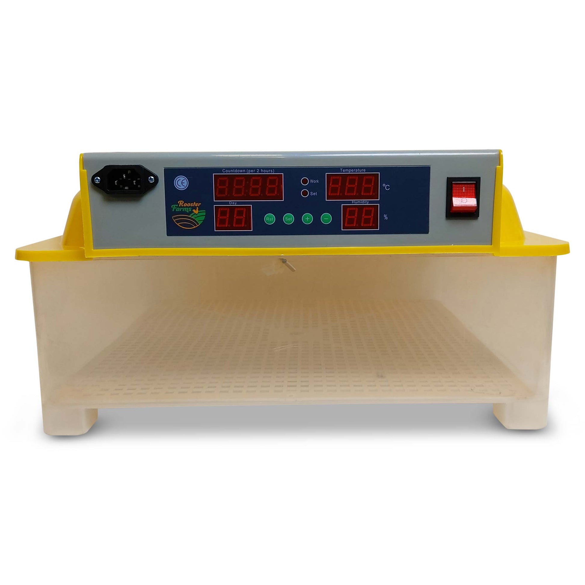 Rooster Farms Electric 60 Egg Incubator + Accessories for Chicken Quail Duck - Pet And Farm 