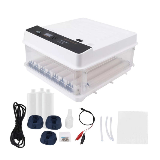 Automatic 48 Egg Incubator - Electric Digital Turning Chicken Quail Duck Hatching - Pet And Farm 