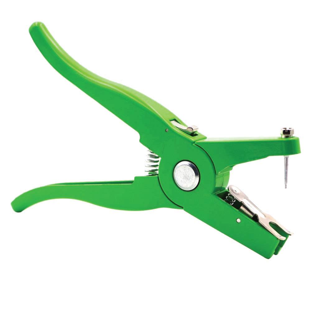Cattle Ear Tag Applicator Pliers - Animal Livestock Marking Hole Tagger Tool - Pet And Farm 