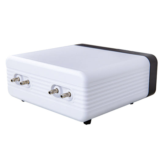Dynamic Power White Aquarium Air Pump Oxygen Hydroponic 4 Outlet 670L/H 8W - Pet And Farm