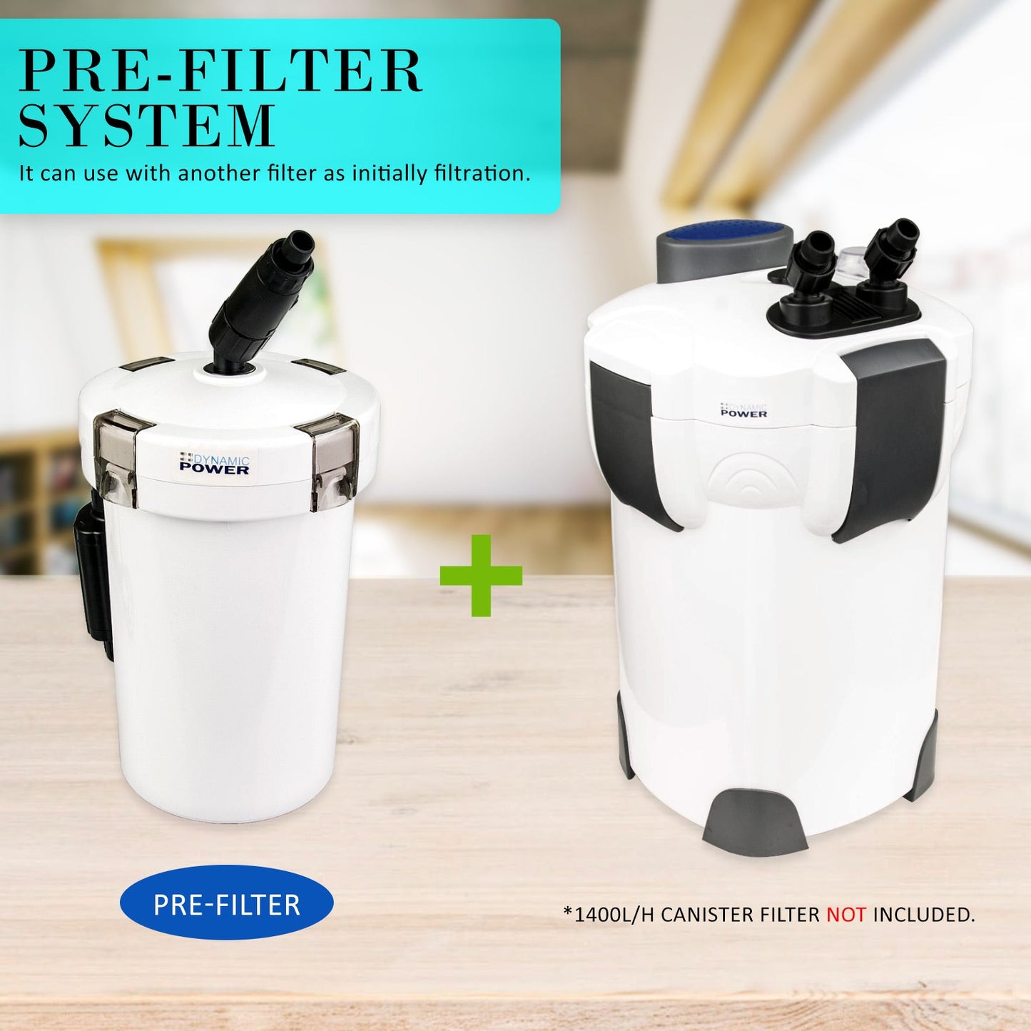 Dynamic Power Aquarium External Canister Filter 400L/H - Pet And Farm 