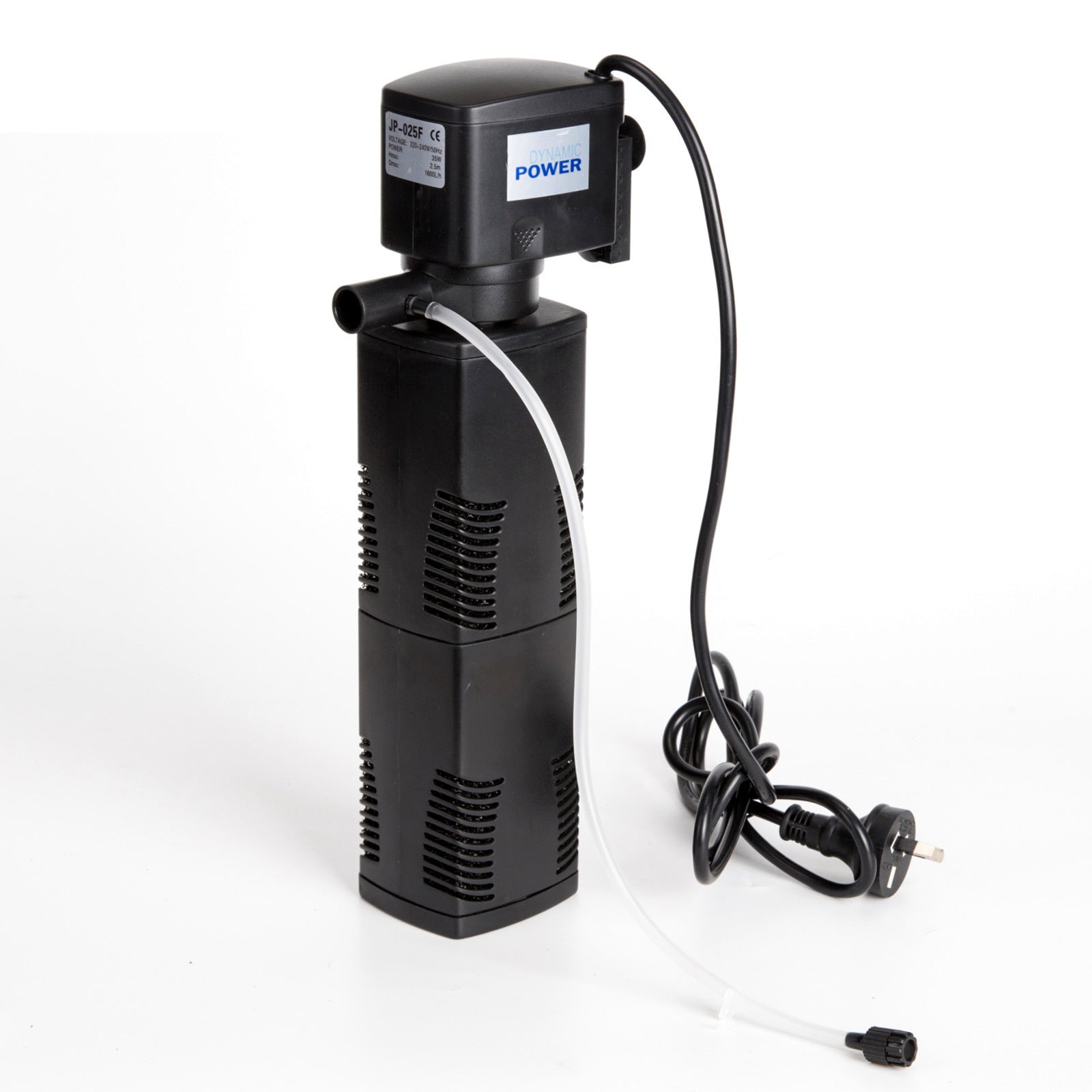Aquarium Submersible Filter Pond Pump 1600L/H 35W 2.5m - Pet And Farm 