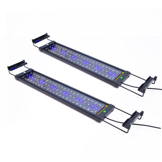 Dynamic Power 2 Set 11W Aquarium Blue White LED Light for Tank 50-70cm - Pet And Farm 