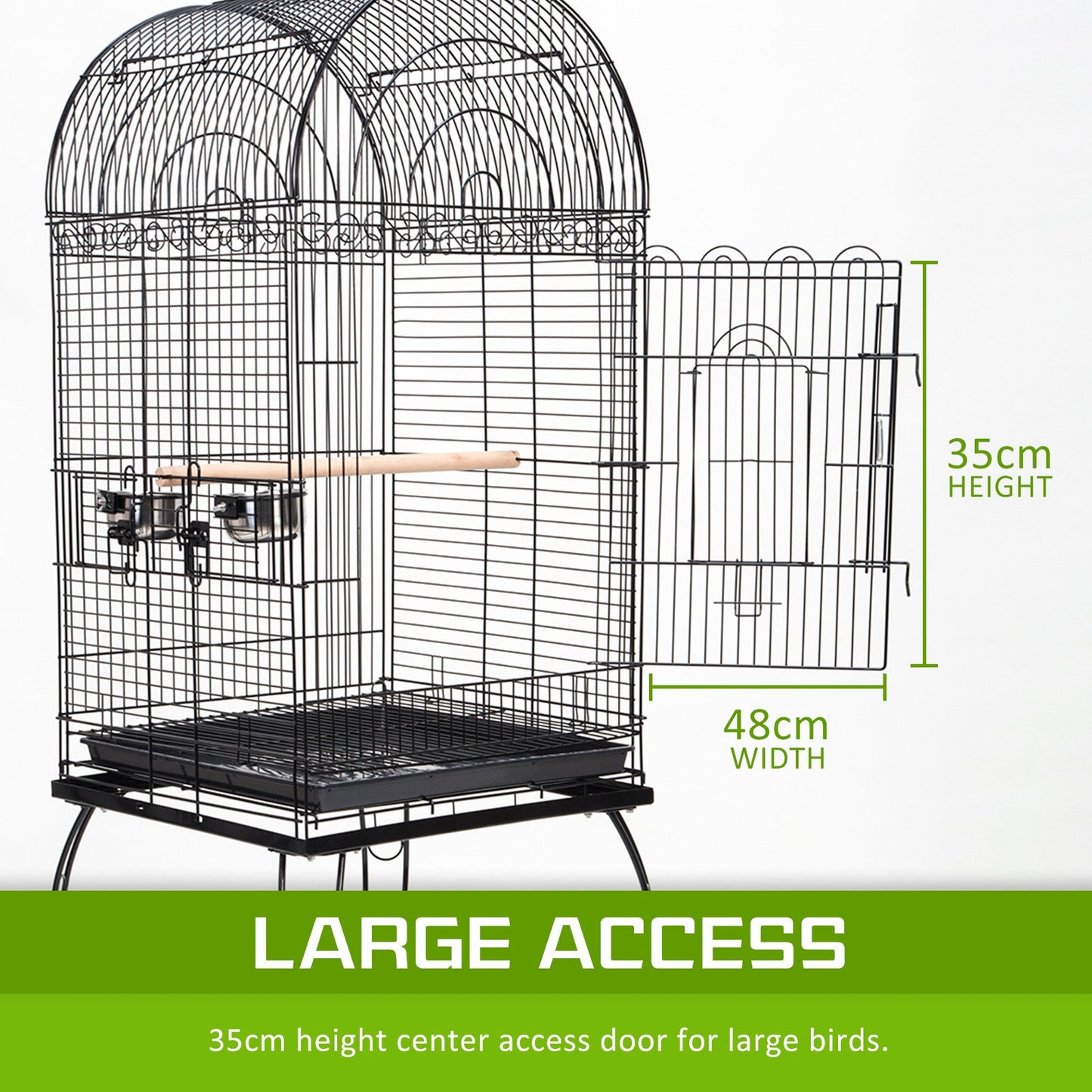 Paw Mate Bird Cage Parrot Aviary Soprano 164cm - Pet And Farm 