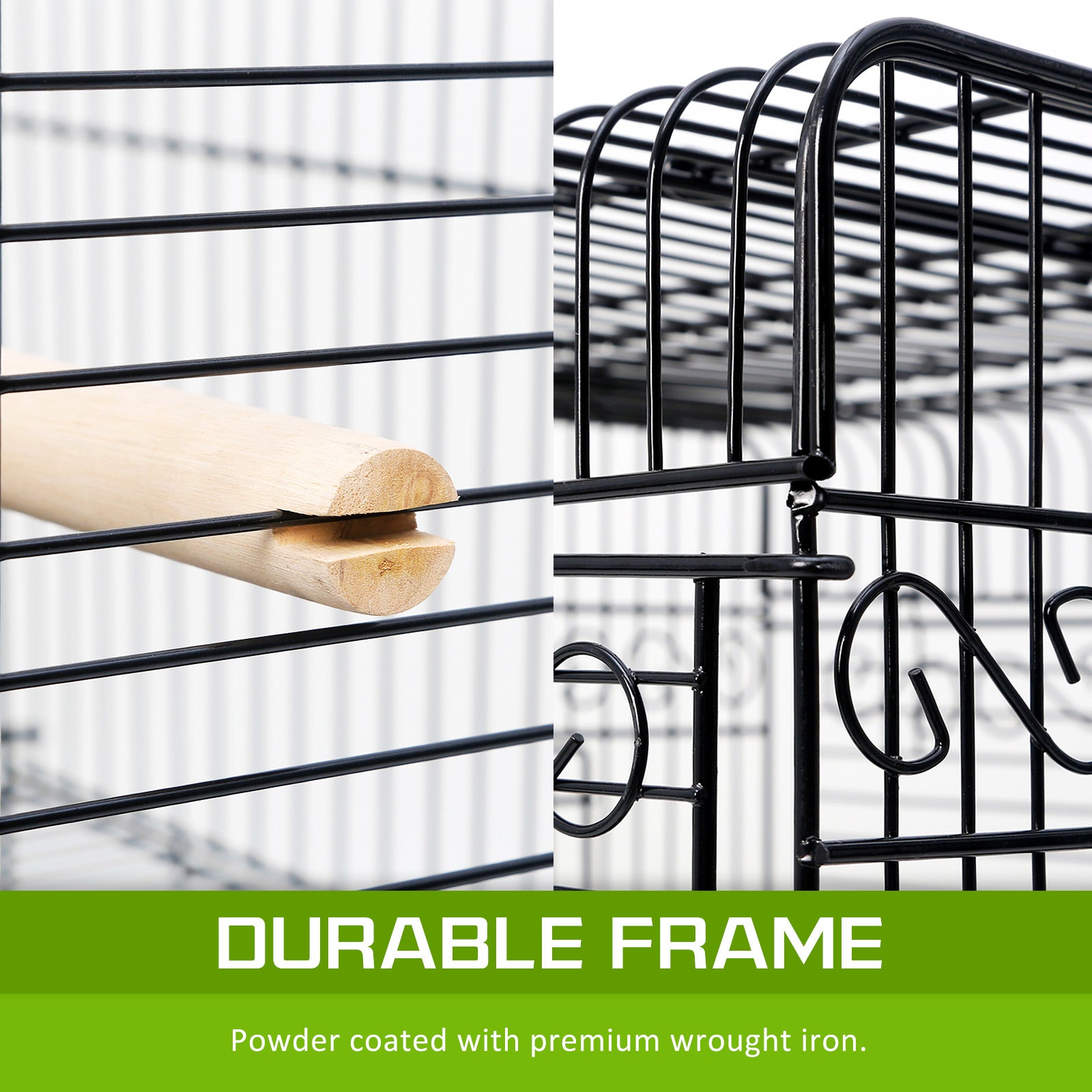 Paw Mate Bird Cage Parrot Aviary Alto 145cm - Pet And Farm 