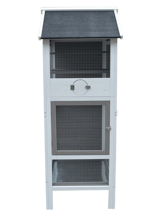 YES4PETS Wooden XL Pet Cages Aviary Carrier Travel Canary Parrot Bird Cage - Pet And Farm 