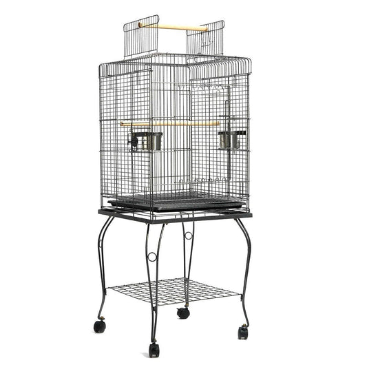 YES4PETS 148 cm Pet Bird Cage Parrot Budgie Canary Aviary - Pet And Farm