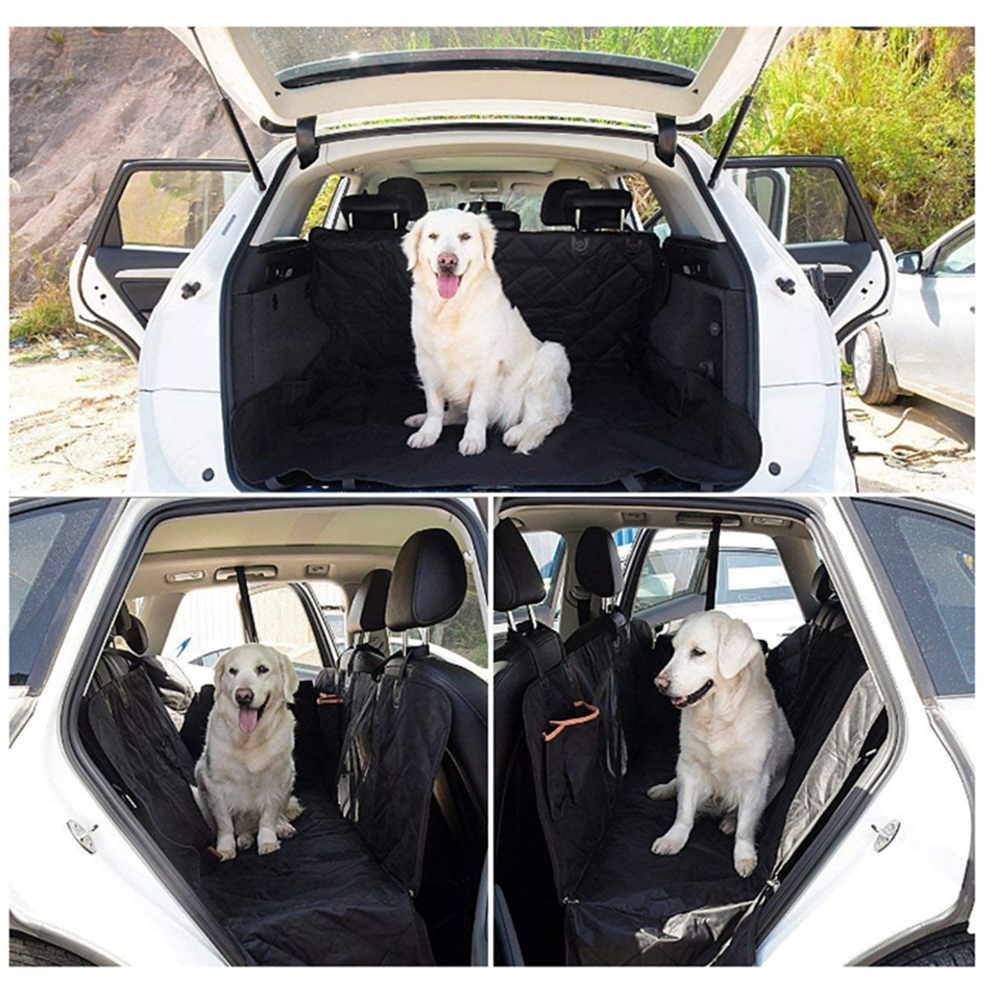 Pet Car Seat Cover Hammock Anti-skid Protective Pad Waterproof Cat and Dog Back Seat - Pet And Farm 