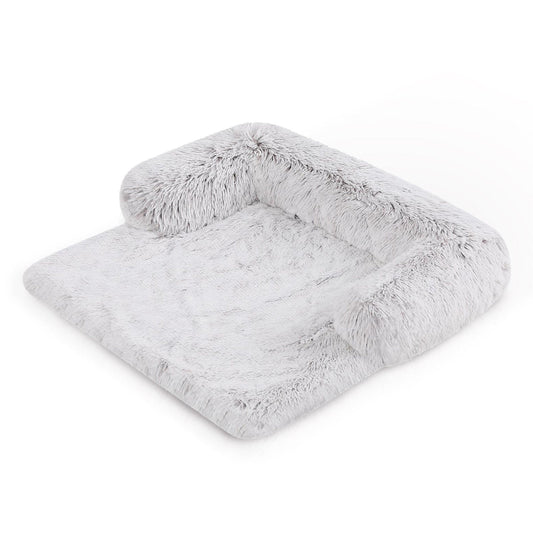 Pet Sofa Bed Dog Cat Calming Waterproof Sofa Cover Protector Slipcovers L - Pet And Farm