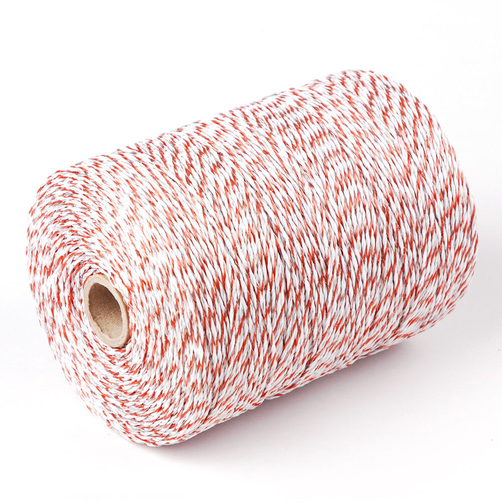 500m Roll Polywire Electric Fence Stainless Steel Poly Wire Energiser Insulator - Pet And Farm 