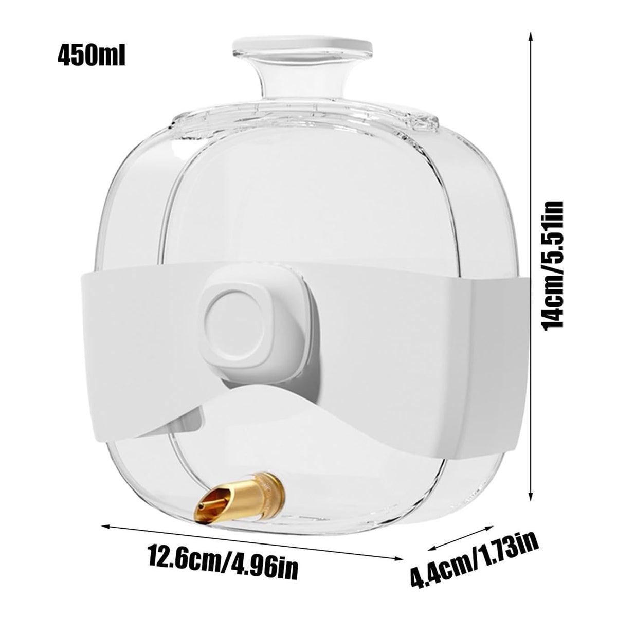 450ml Parrot Water Bottle Bird Drinker Feeder Large Capacity for Birds and Pet - Pet And Farm 