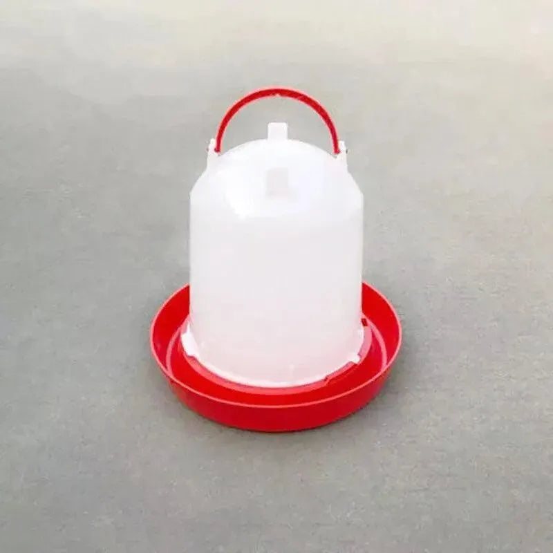 Durable Poultry Feeder and Waterer for Chicken and Chook Farming Use - Feeder