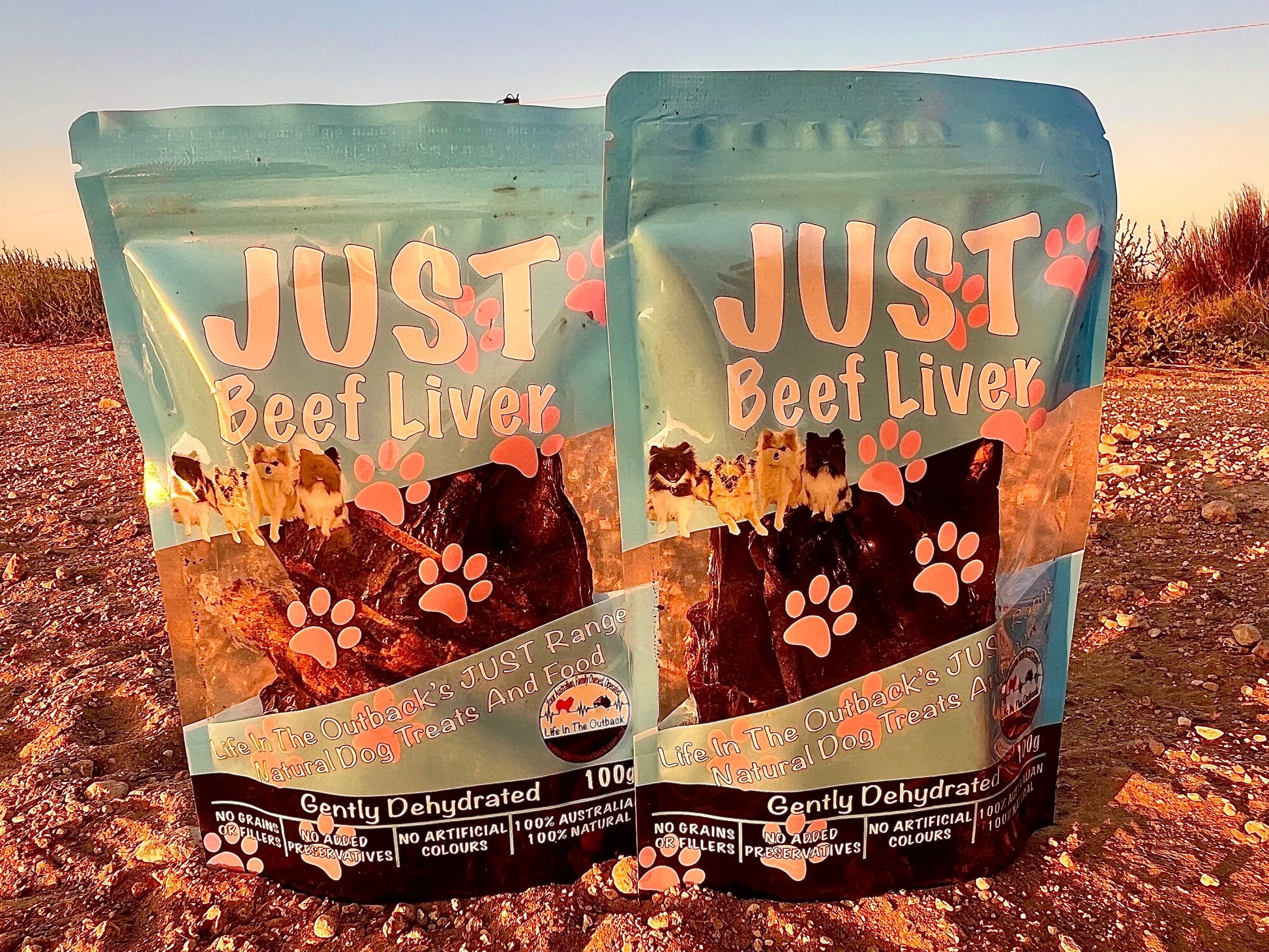 1x Just Beef Liver - Pet And Farm 