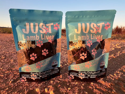 1x Just Lamb Liver - Pet And Farm