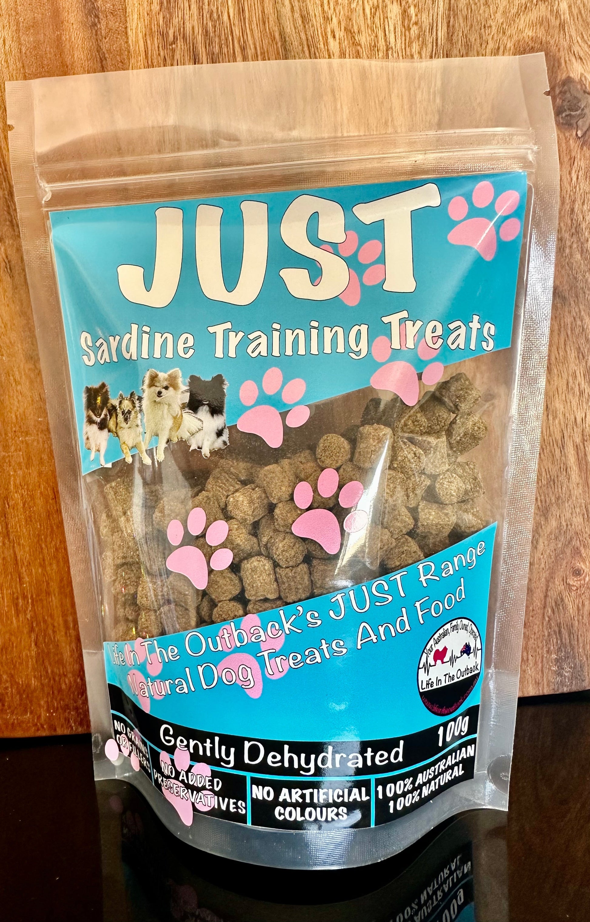 1x Just Sardine Training Treats - 200g - Pet And Farm 