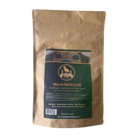 The Moulin for Dogs | Canine Prebiotic & Omega Supplement For Gut Health 150g - Pet And Farm