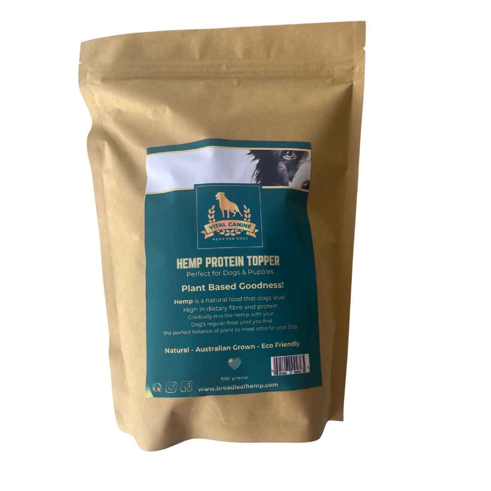 Vital Canine Hemp Protein Topper for Dogs | 500g - Pet And Farm 