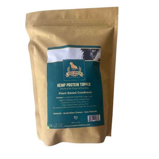 Vital Canine Hemp Protein Topper for Dogs | 500g - Pet And Farm 