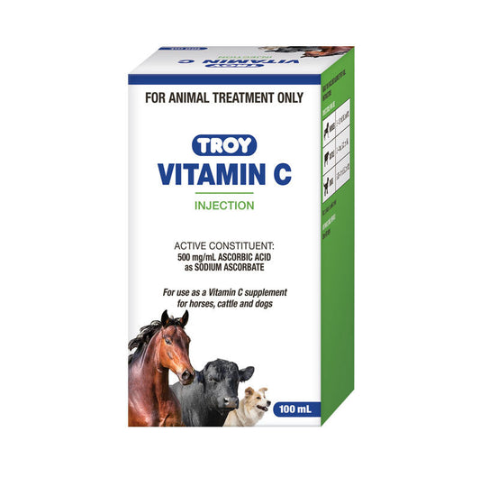 Troy Vitamin C Injection 100ml - Pet And Farm