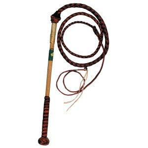 Nemeth Redhide Stockwhip - 4x4 Plait - Pet And Farm 