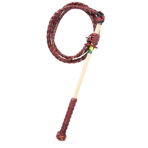 Nemeth Redhide Stockwhip - 5x4 Plait - Pet And Farm