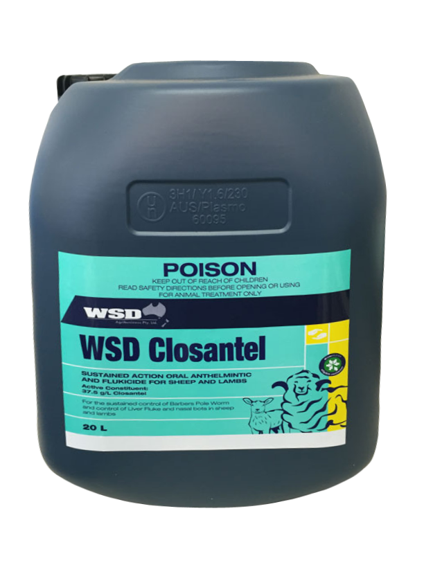 WSD Closantel Narrow Spectrum Drench - Pet And Farm 