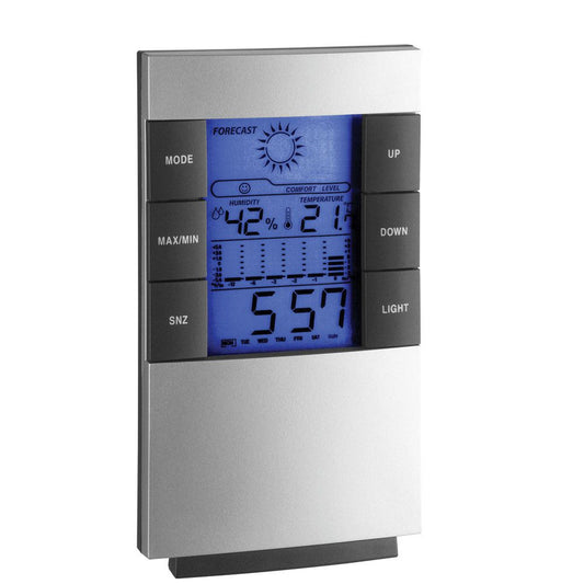 Weather Station Digital Indoor Silver - Pet And Farm