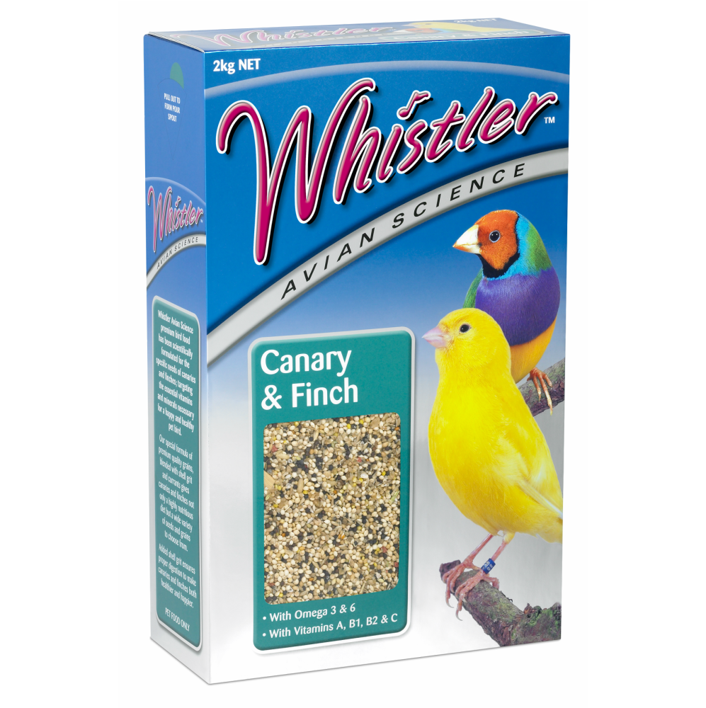 Whistler Canary & Finch 2kg - Pet And Farm 