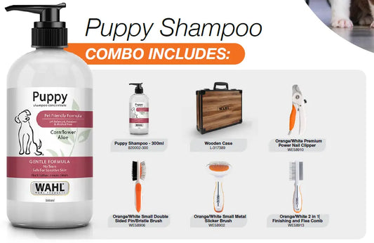 Wah Puppy Grooming Starter Pack