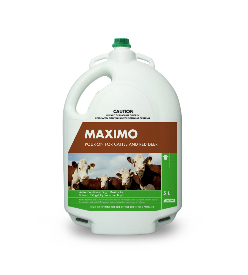 Zagro Maximo Pour-On Cattle - Pet And Farm 