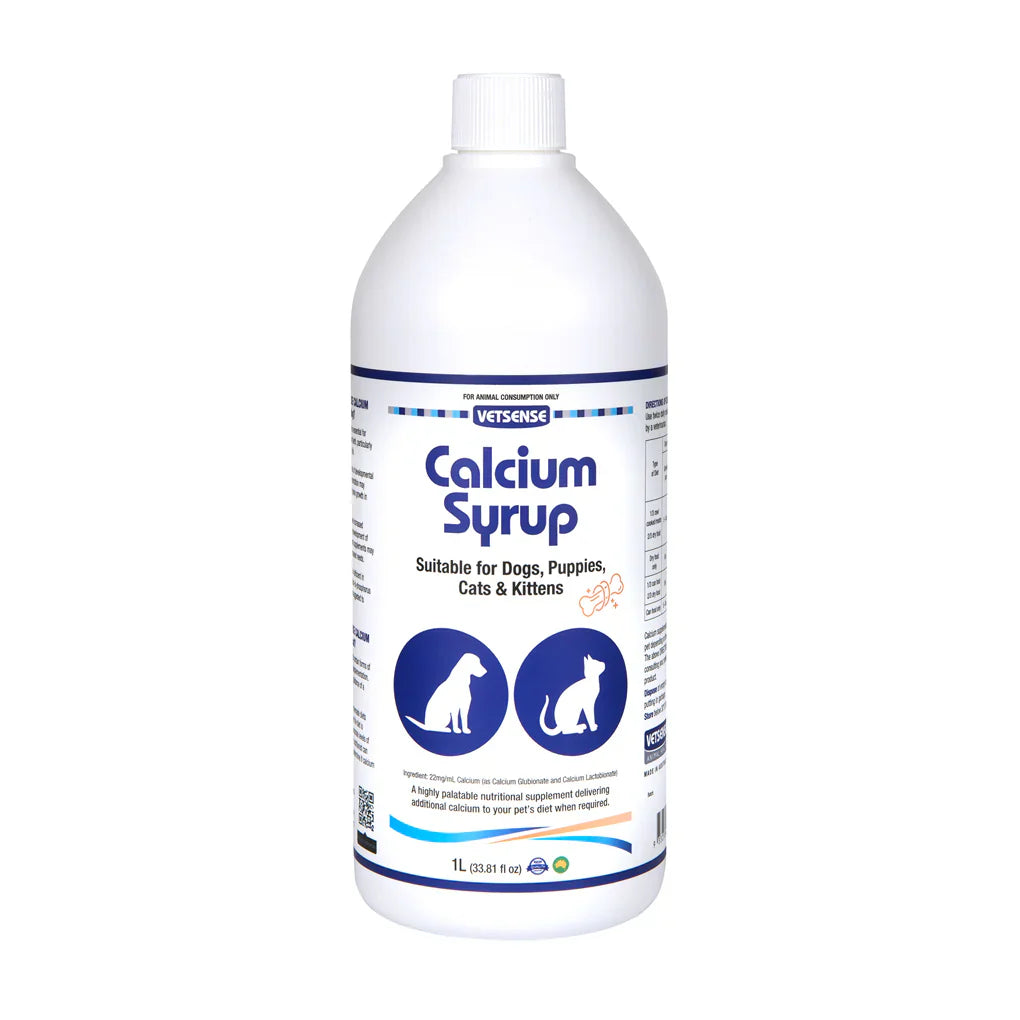 Vetsense Calcium Syrup 1L