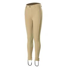 Horze Nora Childrens Jodhpurs (Beige) size 120 - Pet And Farm 