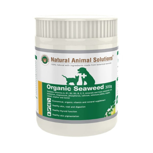 Organic Seaweed Powder Supplement for Cats & Dogs 300g - Pet And Farm