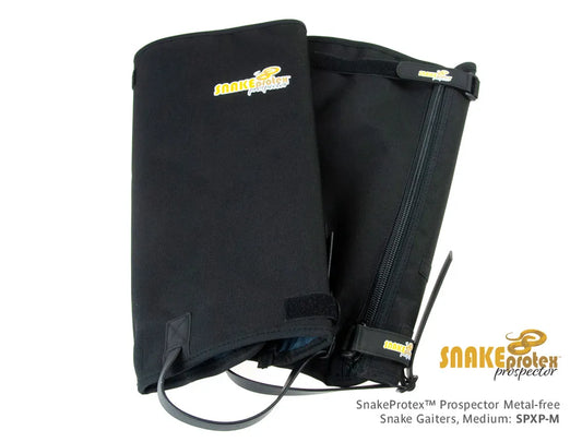 SnakeProtex™ PROSPECTOR Metal-free Snake Gaiters - Medium