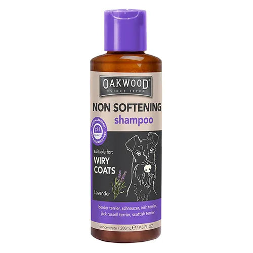 Oakwood Pet Non Softening Shampoo For Wiry Coats 280ml - Pet And Farm 