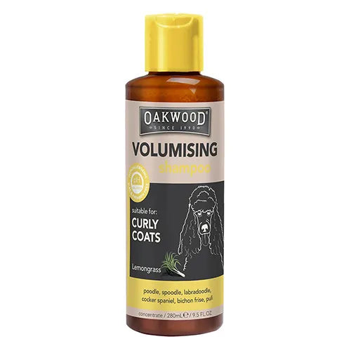 Oakwood Pet Volumising Shampoo For Curly Coats 280ml - Pet And Farm 