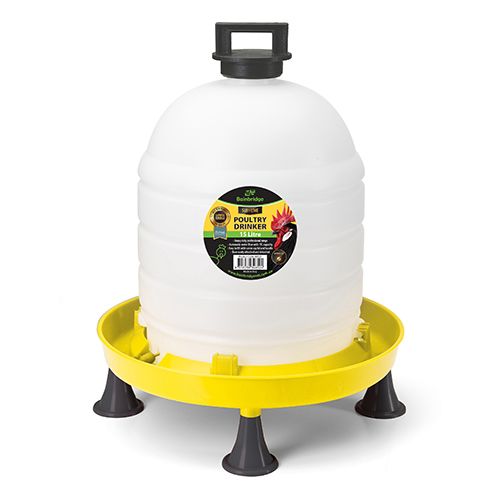 Bainbridge Supreme Poultry Drinker with Top Fill Lid and Handle – 15L - Pet And Farm 