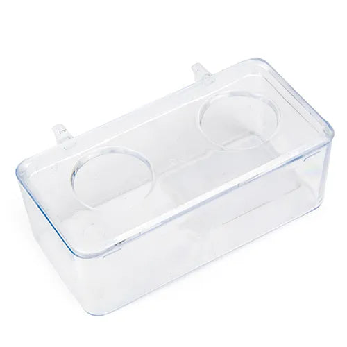 Plastic Bird Feeder- 2 Hole