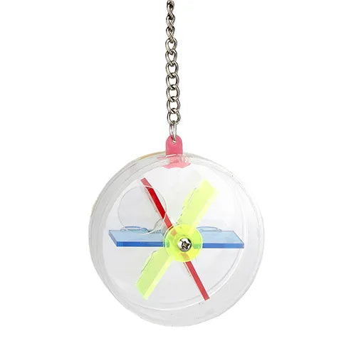 Bird Toy Foraging Hanging Wheel 10cm - Pet And Farm
